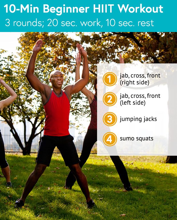 10-minute HIIT workout